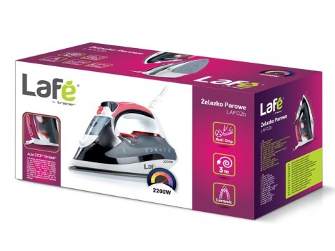 Żelazko parowe LAFE LAF02b Czarno-czerwony LAFZEL44446 (2200W /Czarno-biały) Żelazko parowe LAFE LAF02b Czarno-czerwony LAFZEL44446 (2200W /Czarno-biały)