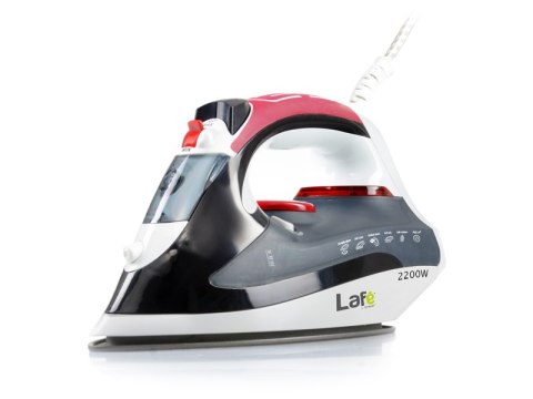 Żelazko parowe LAFE LAF02b Czarno-czerwony LAFZEL44446 (2200W /Czarno-biały) Żelazko parowe LAFE LAF02b Czarno-czerwony LAFZEL44446 (2200W /Czarno-biały)