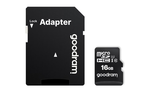 Karta pamięci GOODRAM 16 GB Adapter SD Karta pamięci GOODRAM 16 GB Adapter SD