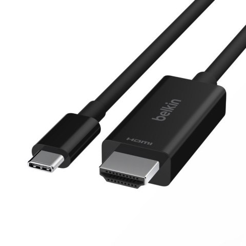 BELKIN AVC012bt2MBK 2m /s1x USB typu C 1x HDMI typu A BELKIN AVC012bt2MBK 2m /s1x USB typu C 1x HDMI typu A