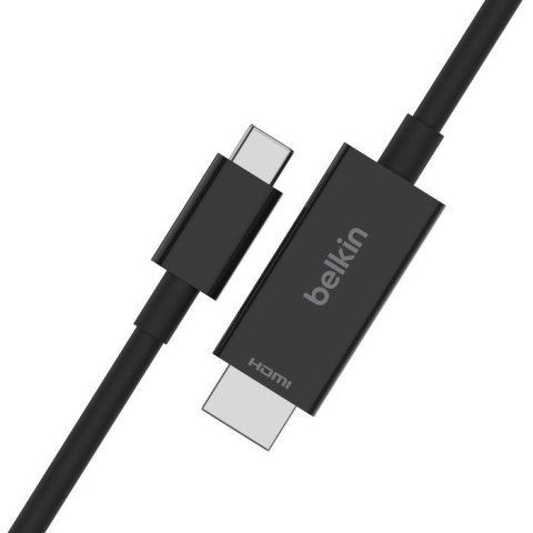 BELKIN AVC012bt2MBK 2m /s1x USB typu C 1x HDMI typu A BELKIN AVC012bt2MBK 2m /s1x USB typu C 1x HDMI typu A