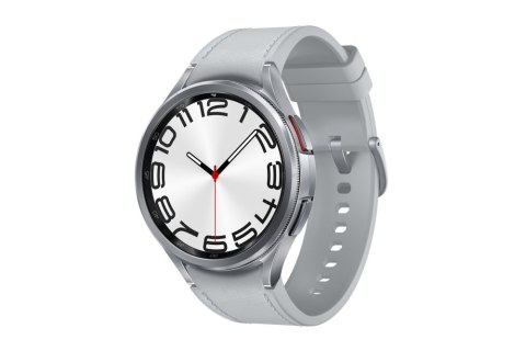 Galaxy Watch 6 (R960) Classic Silver SAMSUNG Wear OS Powered by Samsung Srebrny Galaxy Watch 6 (R960) Classic Silver SAMSUNG Wear OS Powered by Samsung Srebrny