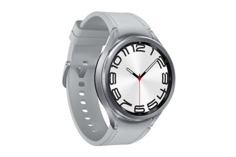 Galaxy Watch 6 (R960) Classic Silver SAMSUNG Wear OS Powered by Samsung Srebrny Galaxy Watch 6 (R960) Classic Silver SAMSUNG Wear OS Powered by Samsung Srebrny