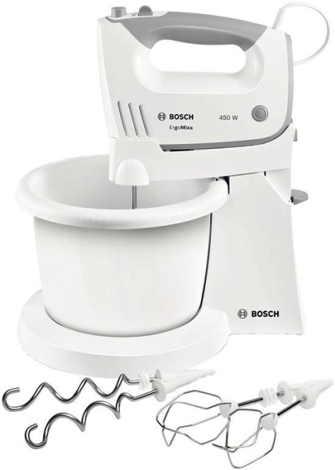 Mikser ręczny BOSCH MFQ 36460 (450W /1l / Biało-szary) Mikser ręczny BOSCH MFQ 36460 (450W /1l / Biało-szary)