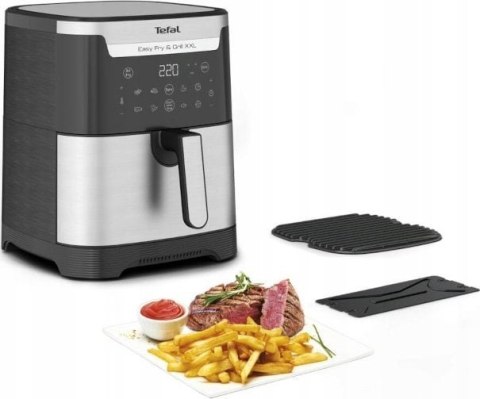 Frytownica beztłuszczowa TEFAL EY801D15 (6.5l /1830W /Czarny ) Frytownica beztłuszczowa TEFAL EY801D15 (6.5l /1830W /Czarny )