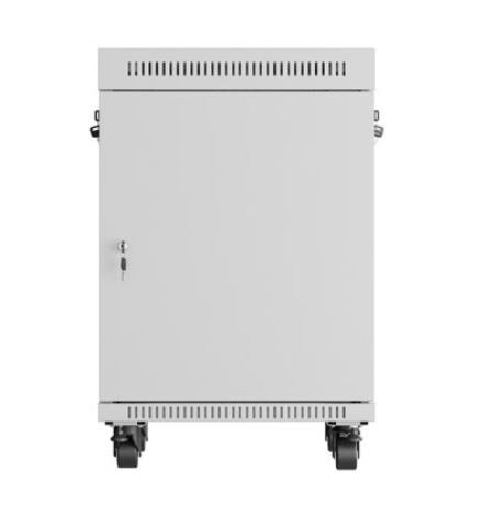 SZAFA INSTALACYJNA RACK STOJĄCA 19" 15U 600X600 SZARA DRZWI SZKLANE LCD LANBERG (FLAT PACK) V2 SZAFA INSTALACYJNA RACK STOJĄCA 19" 15U 600X600 SZARA DRZWI SZKLANE LCD LANBERG (FLAT PACK) V2