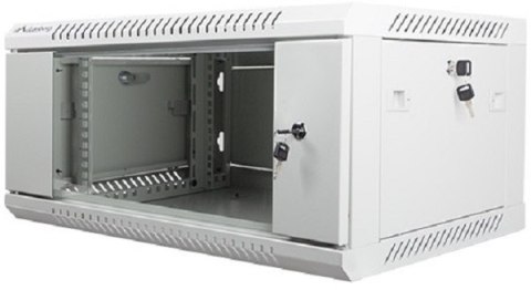 Szafa instalacyjna wisząca 19'' 4U 600X450mm szara (drzwi szklane) Szafa instalacyjna wisząca 19'' 4U 600X450mm szara (drzwi szklane)