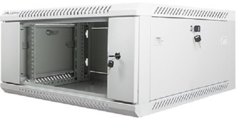 Szafa instalacyjna wisząca 19'' 4U 600X600mm szara (drzwi szklane) Szafa instalacyjna wisząca 19'' 4U 600X600mm szara (drzwi szklane)