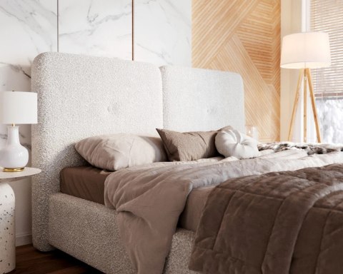 ŁÓŻKO TAPICEROWANE BEDRETTO Z POJEMNIKIEM