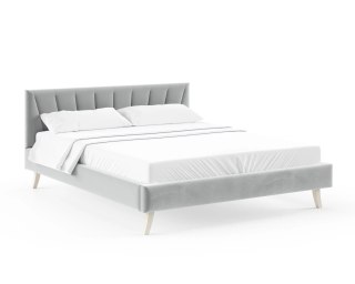 ŁÓŻKO TAPICEROWANE HEAVEN (RAMA / STELAŻ DREWNIANY)