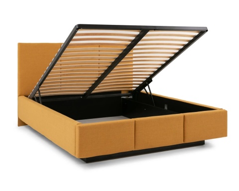 ŁÓŻKO LEWITUJĄCE TAPICEROWANE AVEIRO Z POJEMNIKIEM I STELAŻEM PODNOSZONYM