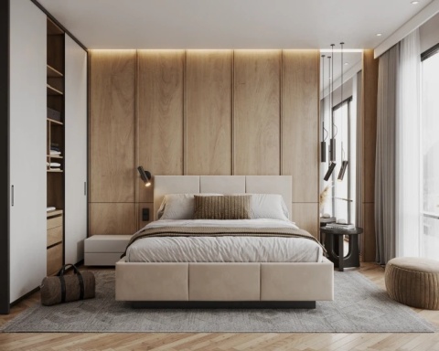 Tkanina TRINITY - Kremowy