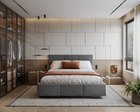 Tkanina PARIS - Anthracite