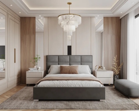 Tkanina TRINITY - Grafitowy