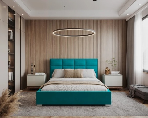 Tkanina PARIS - Petrol