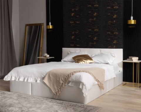 Tkanina TRINITY - Biel