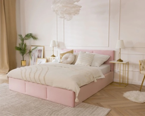 Tkanina TRINITY - Pudrowy róż