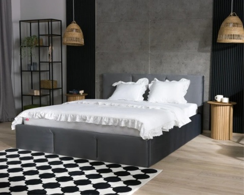 Tkanina TRINITY - Grafitowy