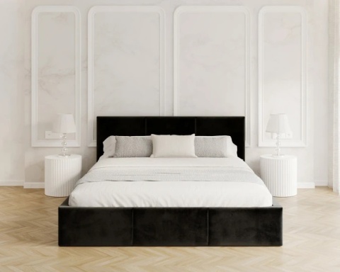 Tkanina PARIS - Black