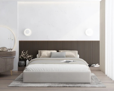 Tkanina TRINITY - Kremowy