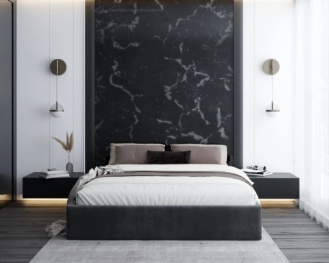 Tkanina TRINITY - Grafitowy