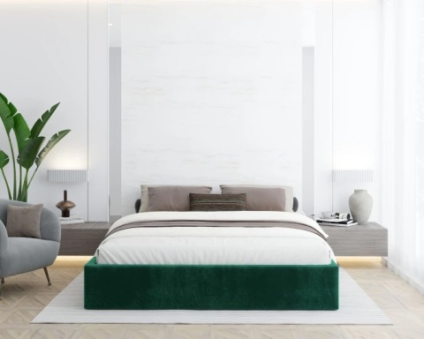 Tkanina TRINITY - Butelkowa zieleń