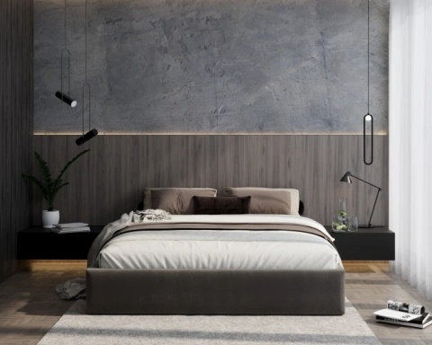 Tkanina PARIS - Anthracite