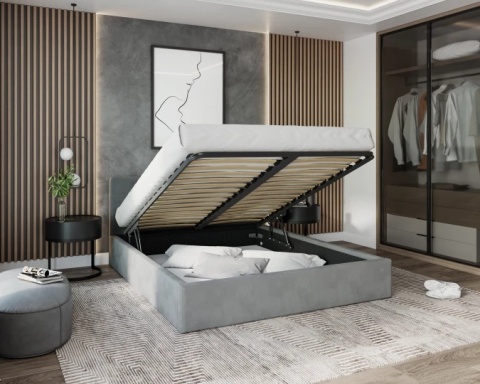 Tkanina TRINITY - Szary