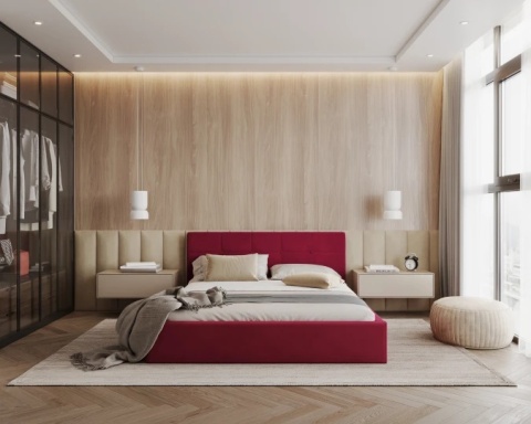 Tkanina PARIS - Wine