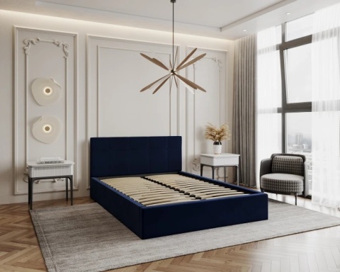 Tkanina PARIS - Deep Blue