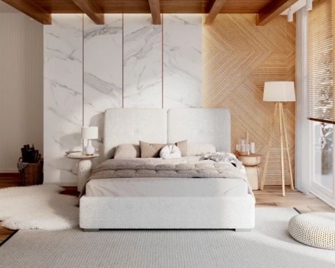 Tkanina CLEO - Biały