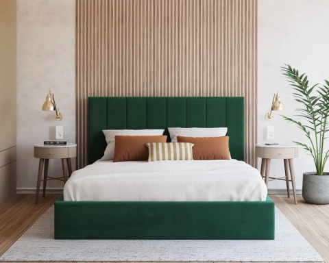 Tkanina TRINITY - Butelkowa zieleń