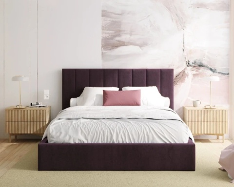 Tkanina PARIS - Purple