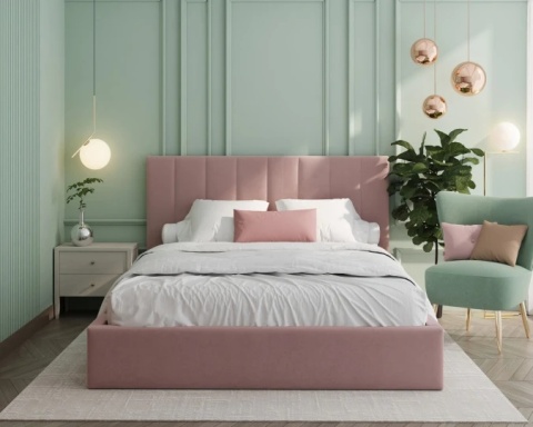 Tkanina PARIS - Pink