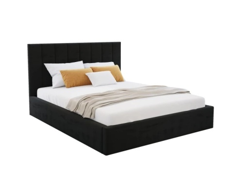 ŁÓŻKO TAPICEROWANE COLORADO Z POJEMNIKIEM I PODNOSZONYM STELAŻEM